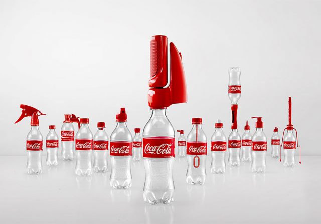 Novas formas de usar garrafas de Coca-cola!