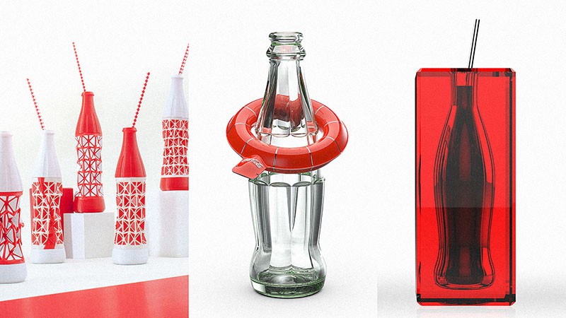 Designers redesenham a garrafa da Coca-Cola! 1