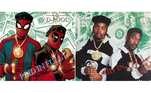 Marvel: Super-heróis homenageiam capas de CDs de hip-hop! 11