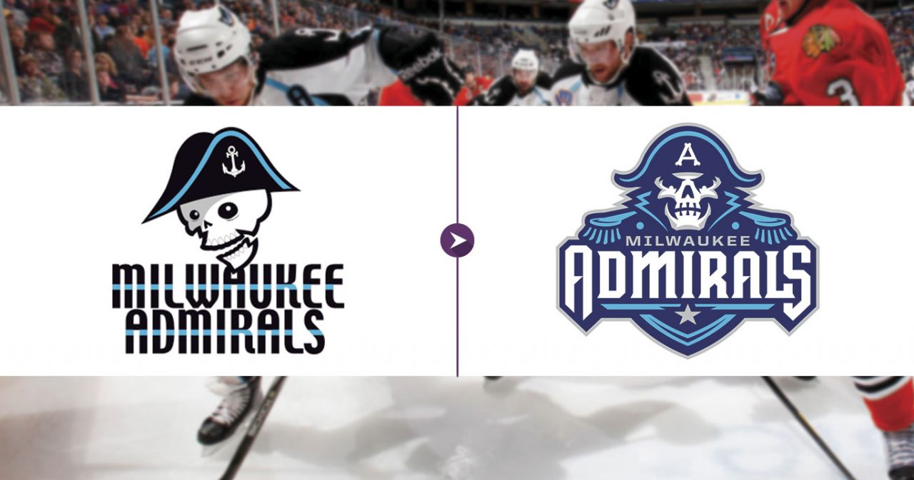 Milwaukee Admirals o redesign mais necessário da história!