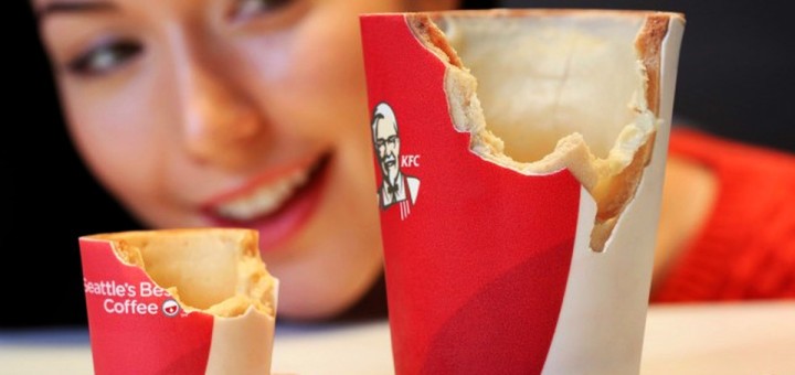 KFC cria copo comestível para salvar o meio-ambiente! 1