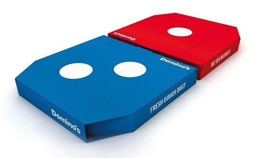 A nova caixa de pizza dominó da Domino's! 2