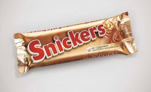 Campanha da Snickers usa a embalagens dos concorrentes! 1
