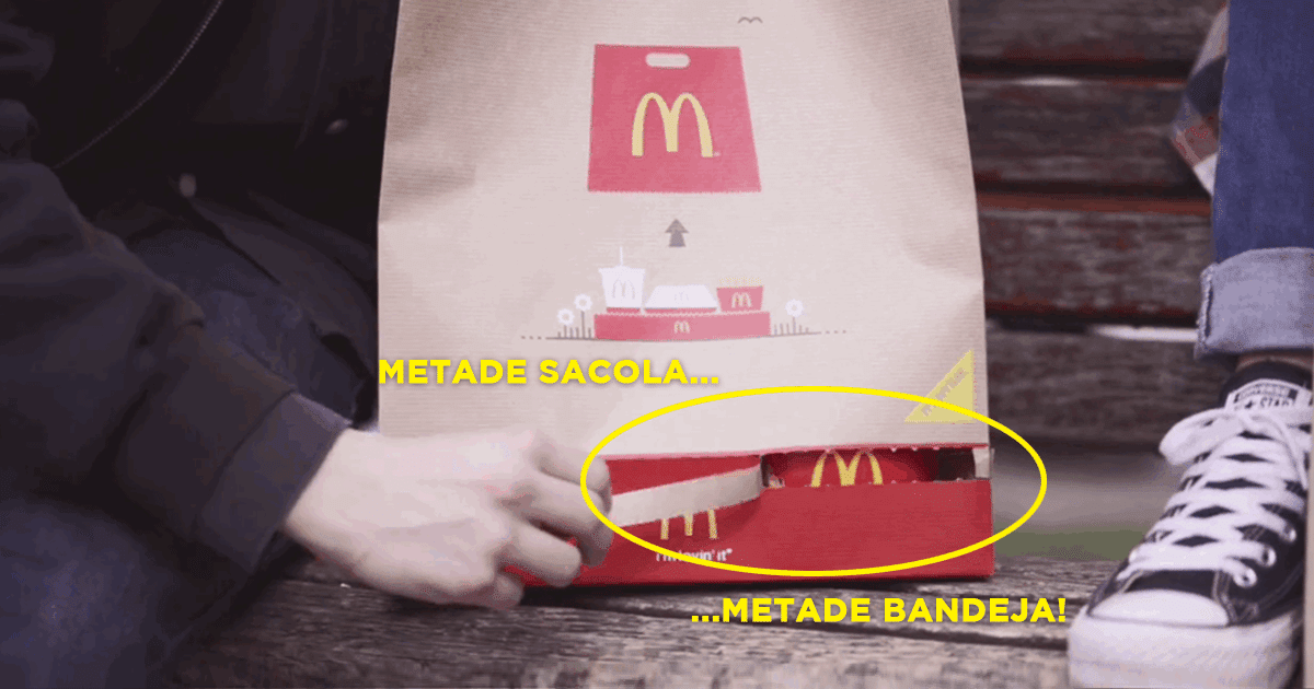 Mc BagTray: a sacola com bandeja do McDonald's para comer na viagem! 1