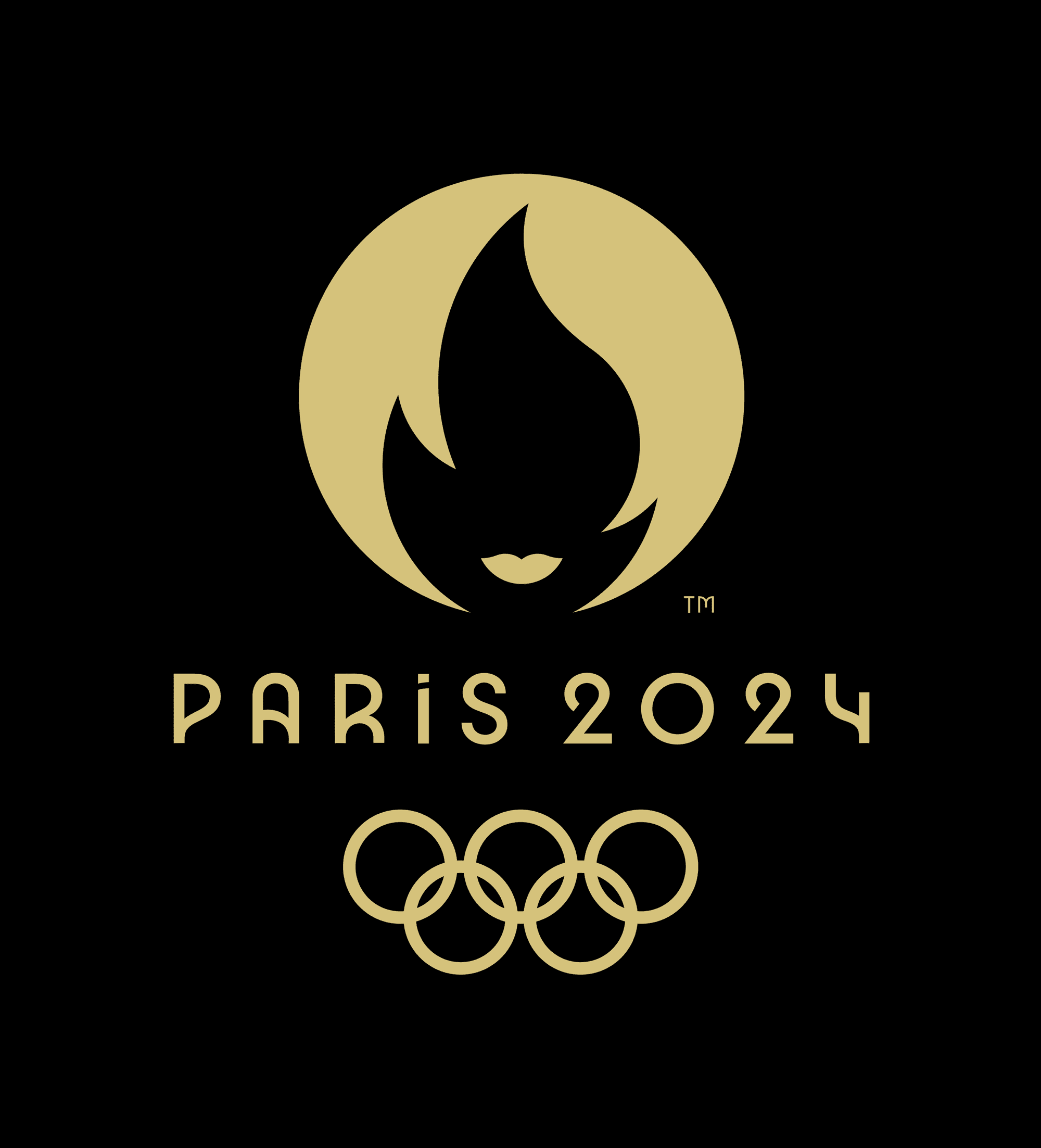 Logotipo vetorial dos jogos olímpicos de verão de paris 2024